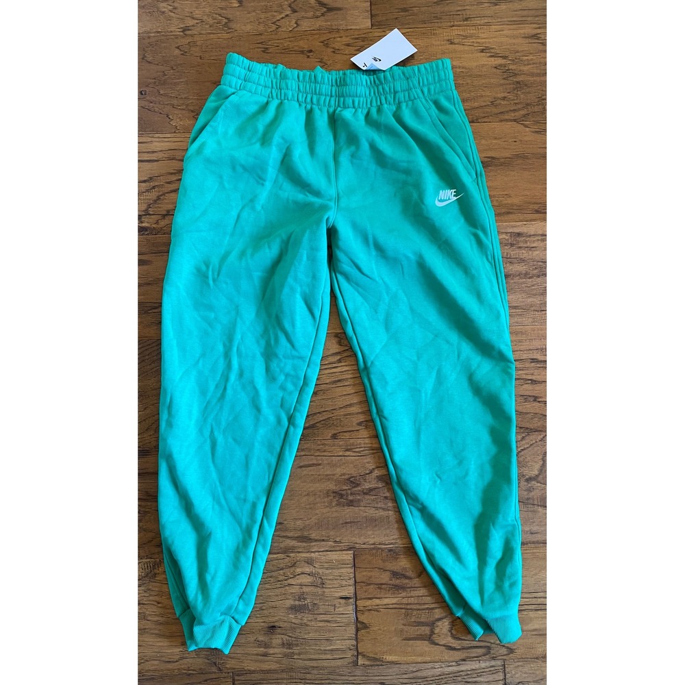 Nike Sportswear Club Fleece Big Kids' Joggers Boys Youth XL Stadium Green NWT